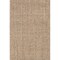 Jaipur Living 2' x 3' Wheat and Russet Daytona Hand Woven Sisal Solid Pattern Area Throw Rug